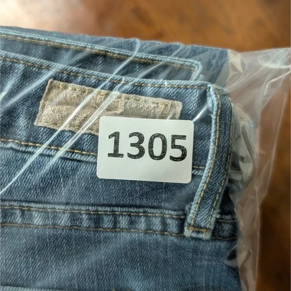 Levi's Womens 545 Low Boot Cut Jeans Blue Stretch Denim Size 12 Medium (32
5x31) - Picture 13 of 13